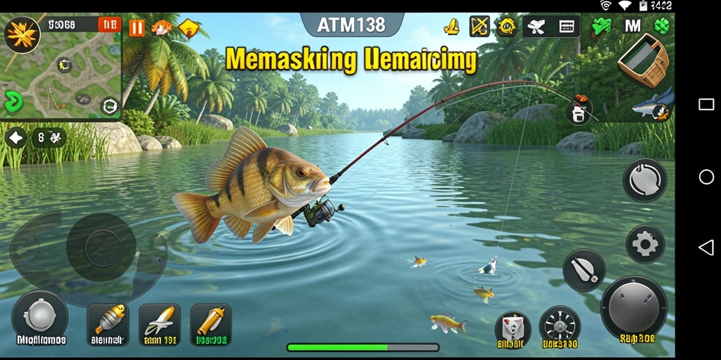 Tangkapan ikan yang menakjubkan dalam gameplay ATM138.