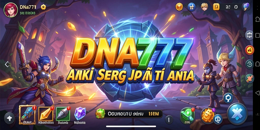 Gameplay seru dalam DNA777 yang memacu adrenalin.