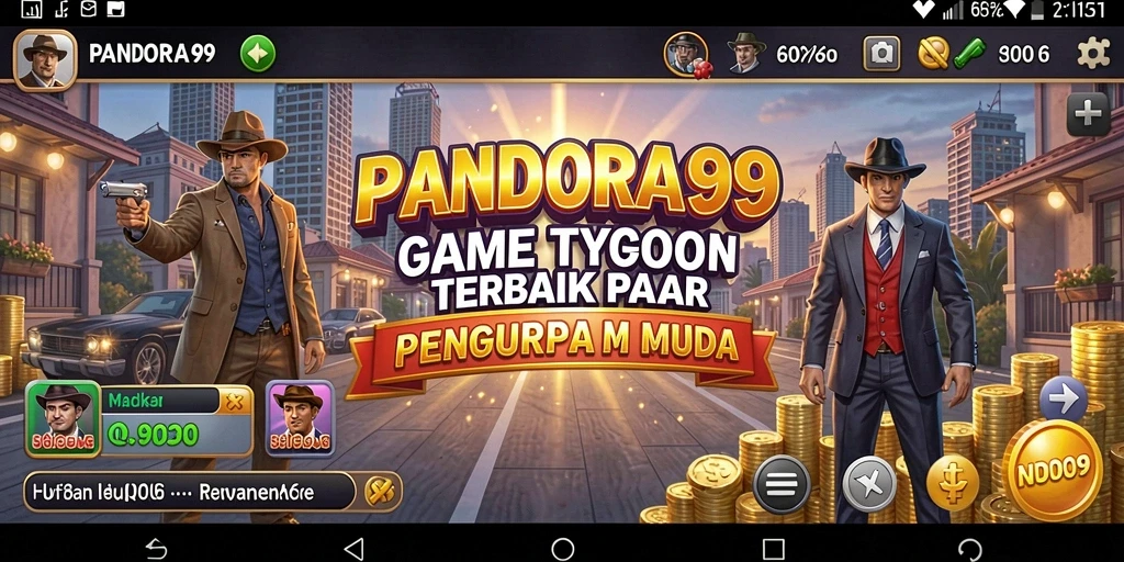Screenshot PANDORA99 menampilkan keseruan gameplay Tycoon yang menantang.