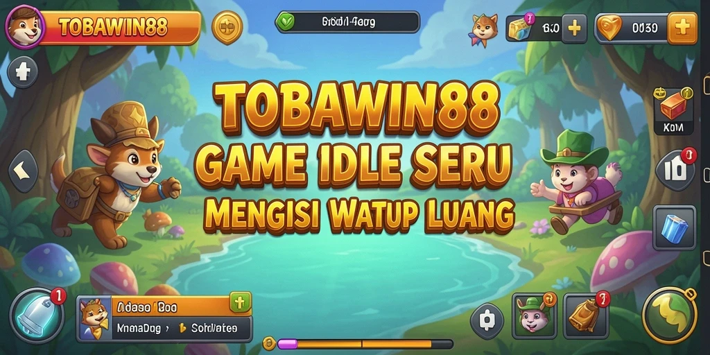 Tangkapan layar gameplay TOBAWIN88 yang menunjukkan keseruan game Idle.